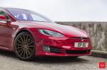 Tesla Model S 90D on Vossen Wheels (VFS-2) 2018 года (UK)